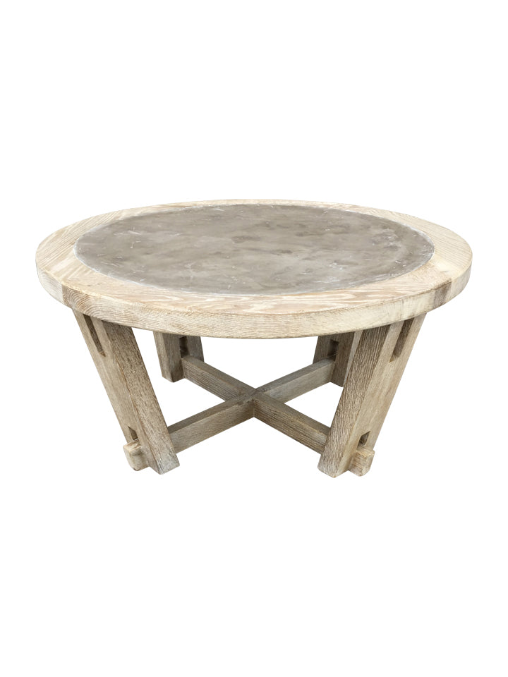 Lucca Studio Dider Round Coffee Table (Cement top)