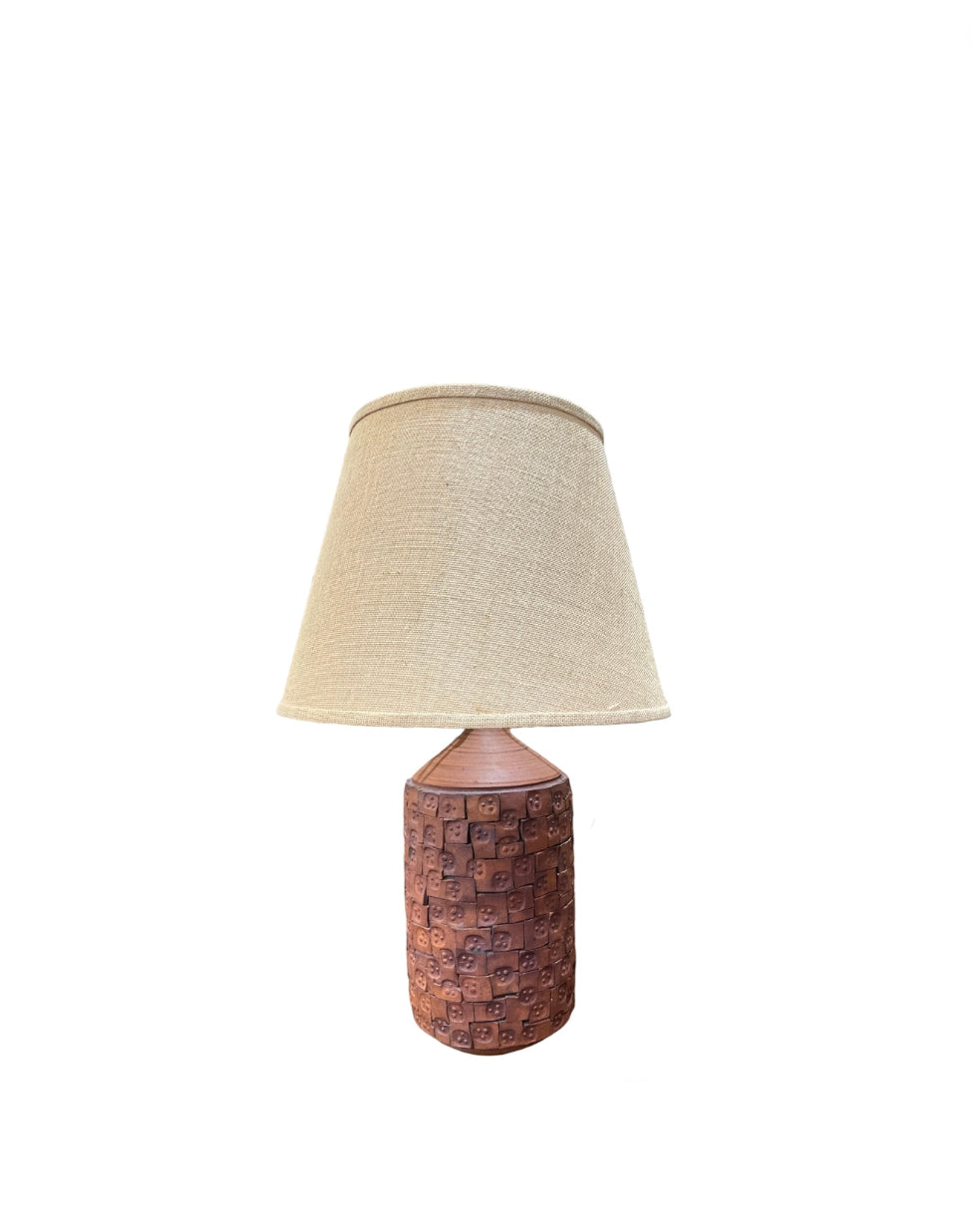 Large Handmade Studio Pottery Lamp