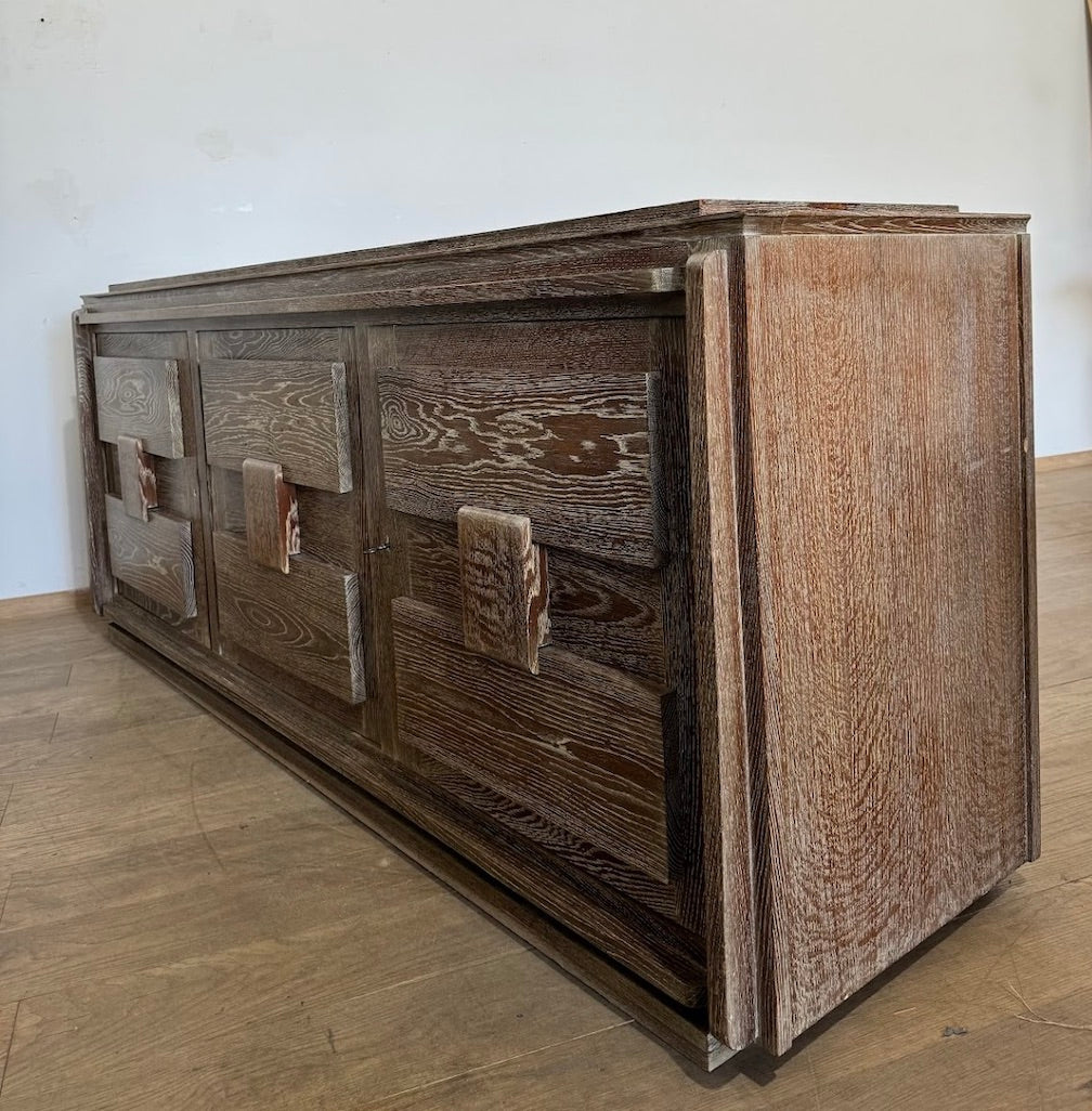 French 1940's Oak Buffet