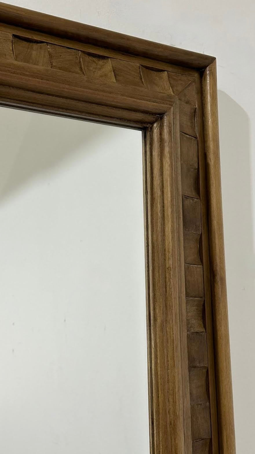 Lucca Studio Scout Spanish Walnut Mirror