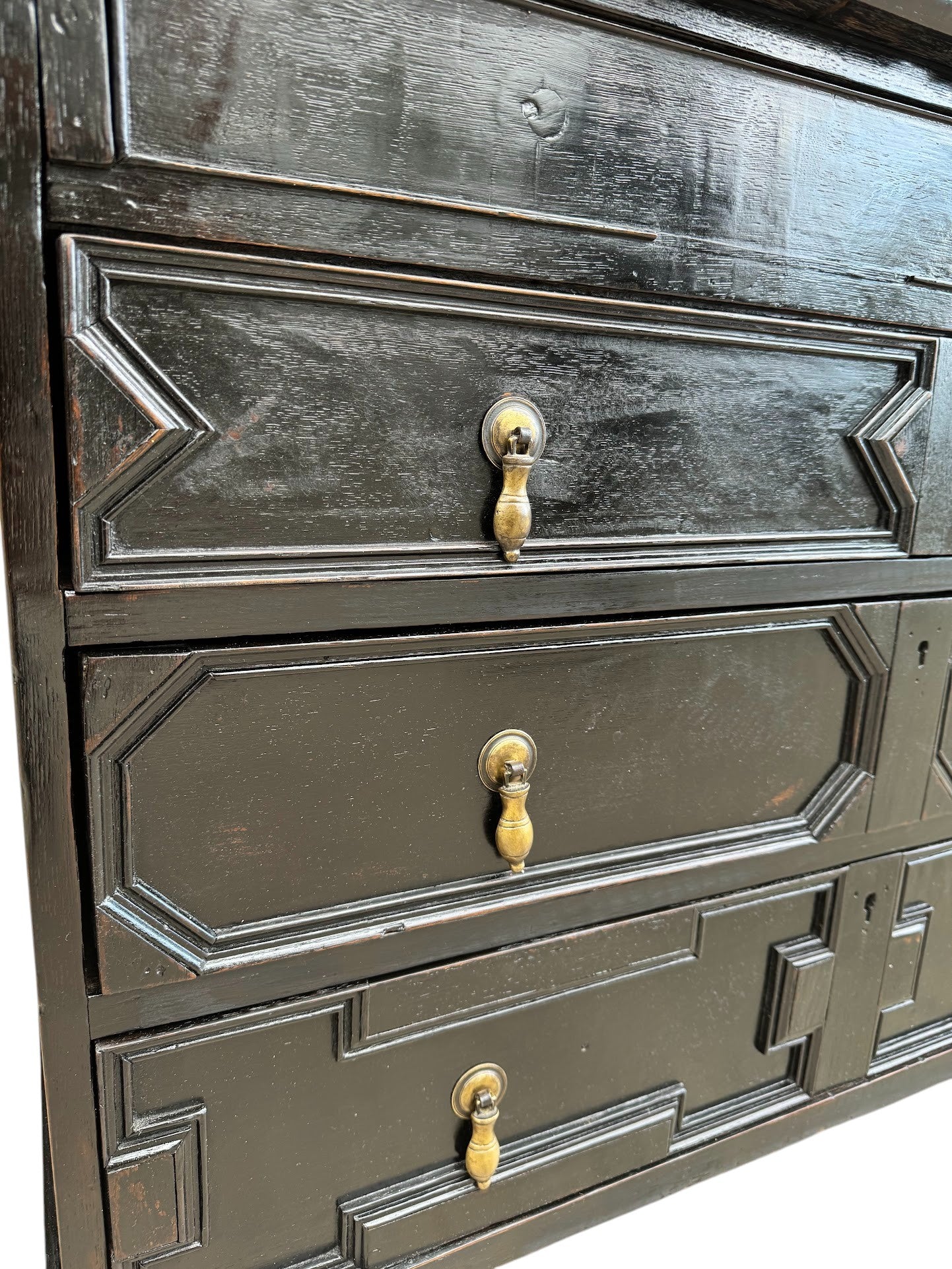 19th Century English Oak Commode