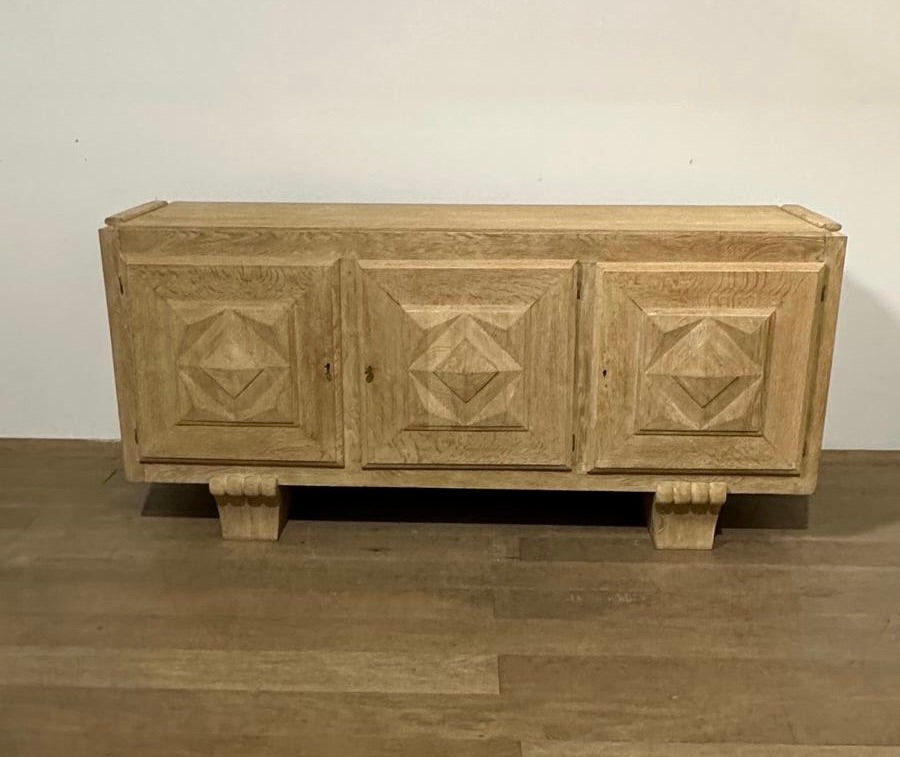 French 1930's Oak Sideboard