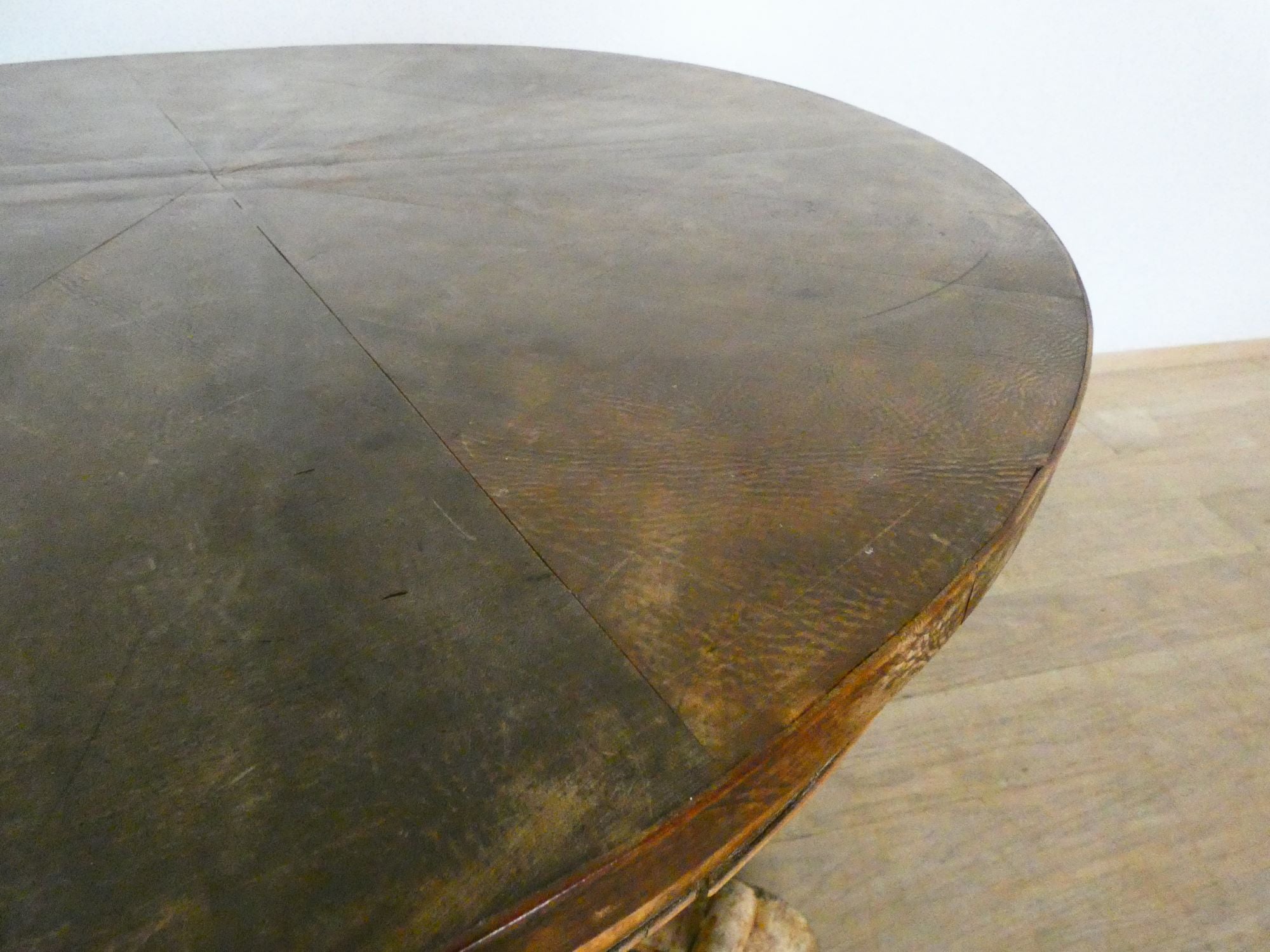 19th Century Leather Top Table