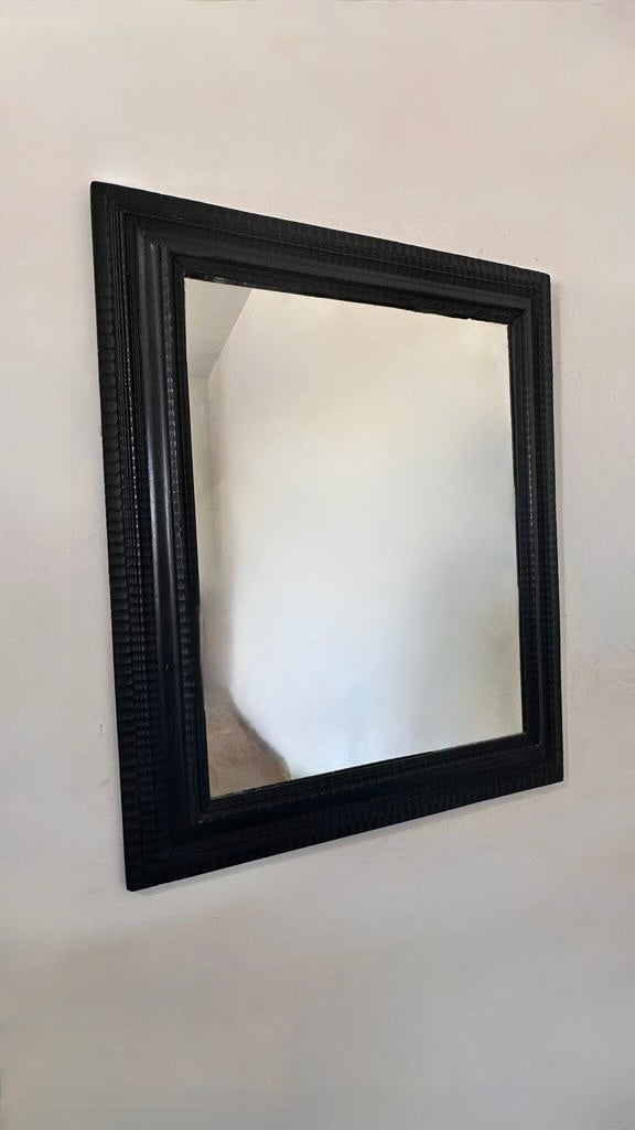 19th Century Dutch Ebonized Mirror