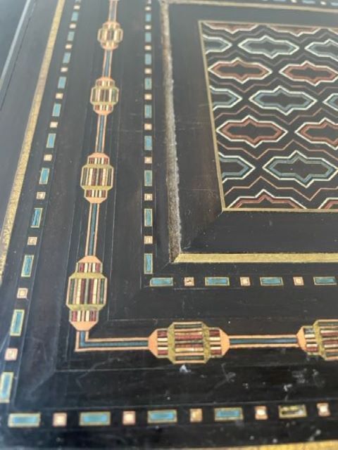 English Copper Inlay Box