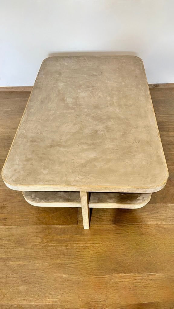 Lucca Studio Marcel Coffee Table  (Cement Top)