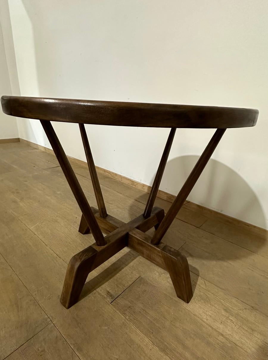 Lucca Studio Hyatt Table in Walnut