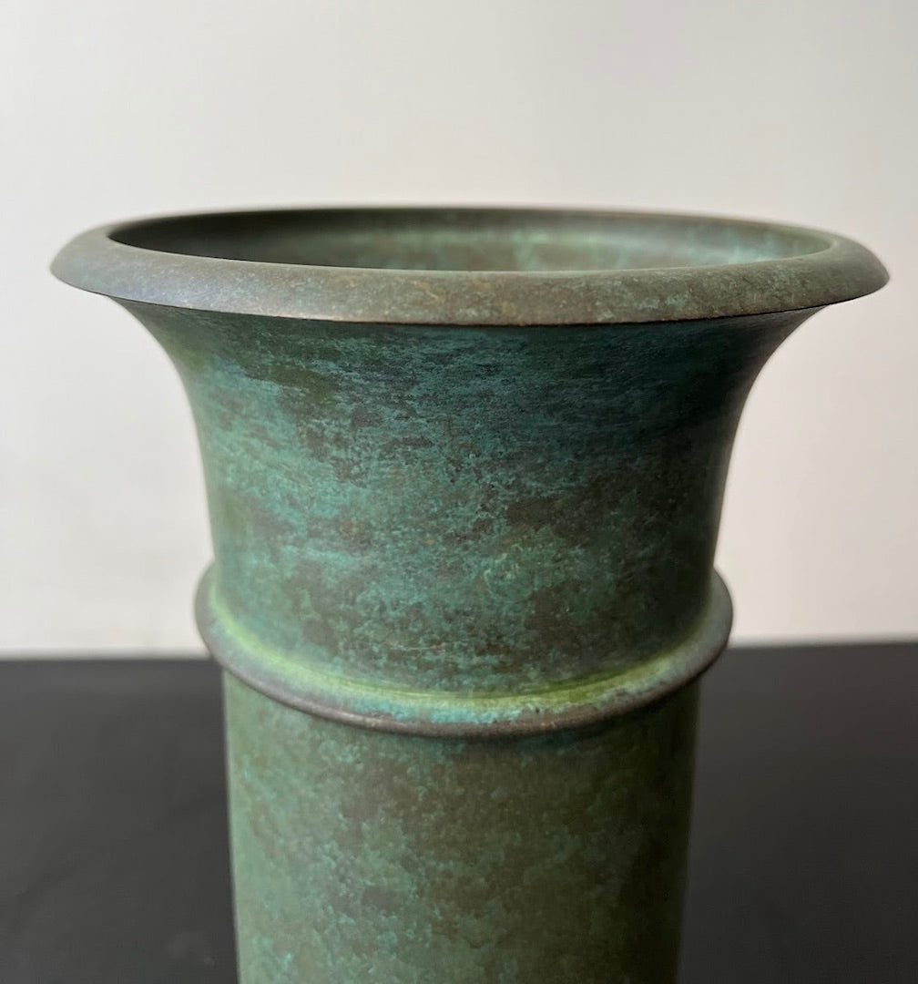 Vintage Japanese Bronze Vase