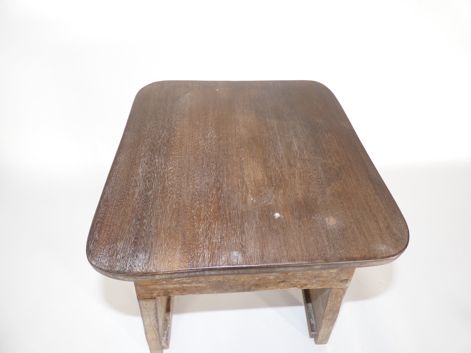 18th Century Wood Stool or Side Table