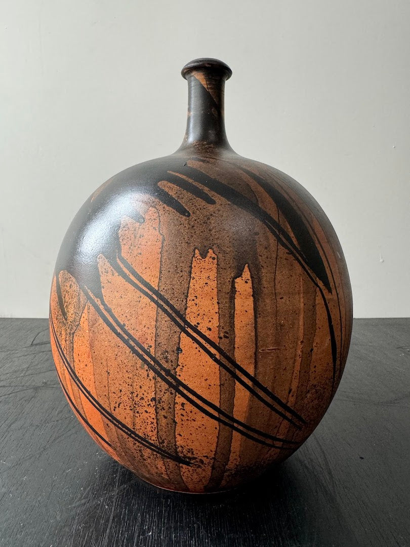 Vintage Gerhard Liebenthron Pottery Vase