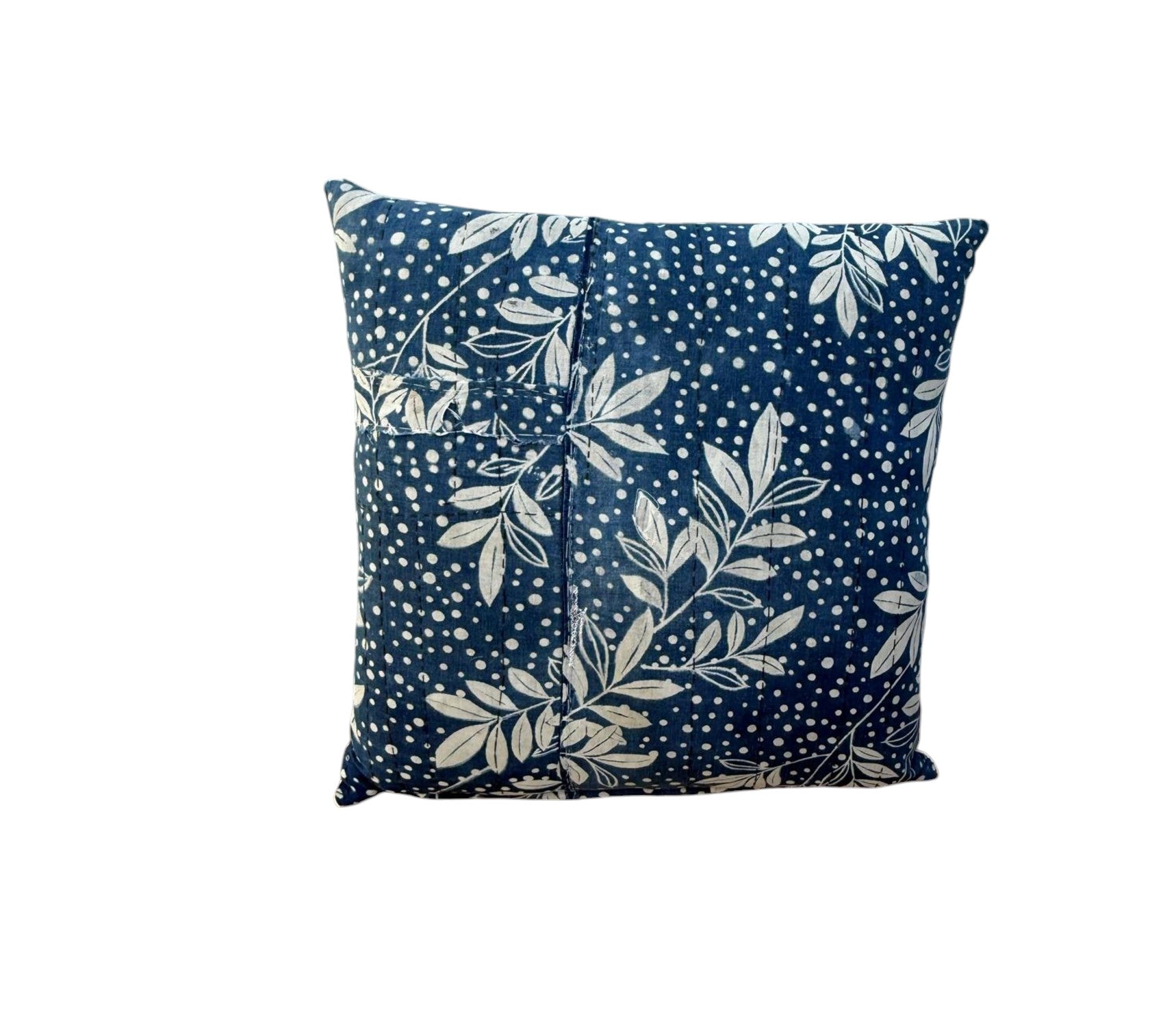 Vintage Japanese Indigo Textile Pillow