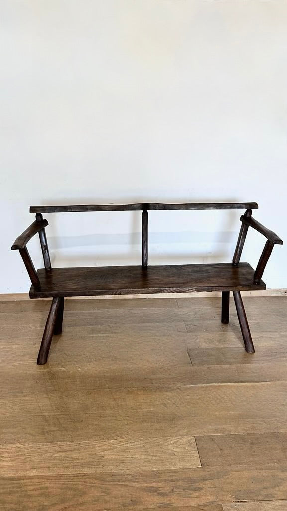 Lucca Studio Gordes Walnut Bench