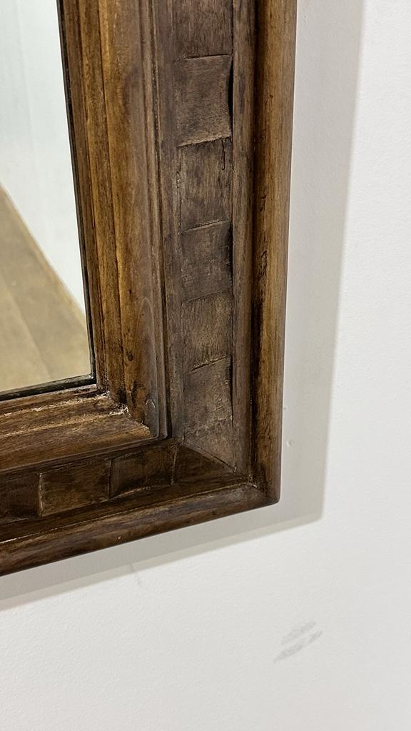 Lucca Studio Scout  Ebonized Oak Mirror