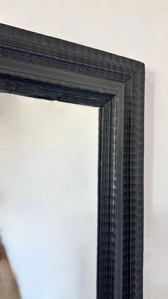 19th Century Dutch Ebonized Mirror