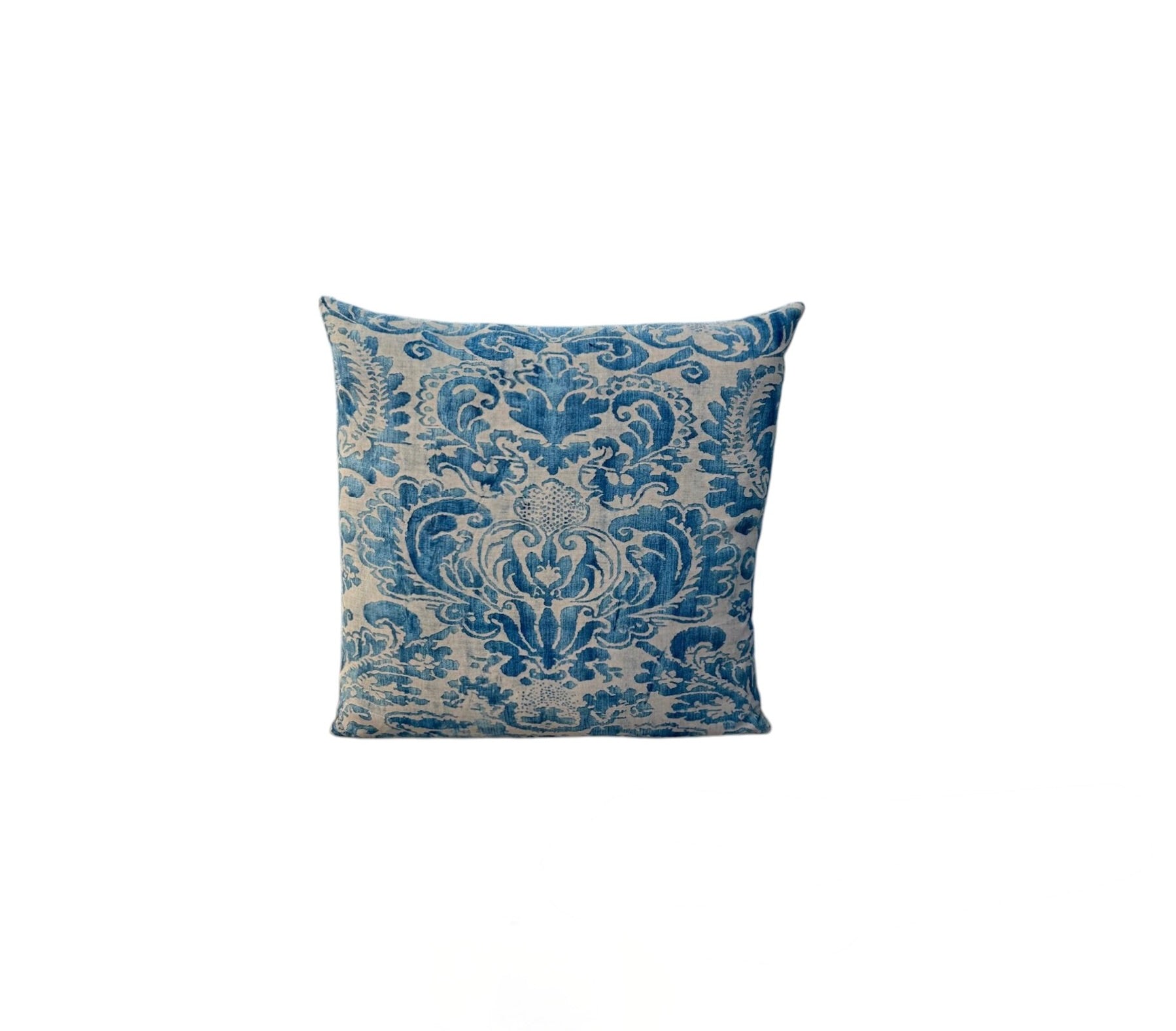 19th Century Fortuny Textile Pillow