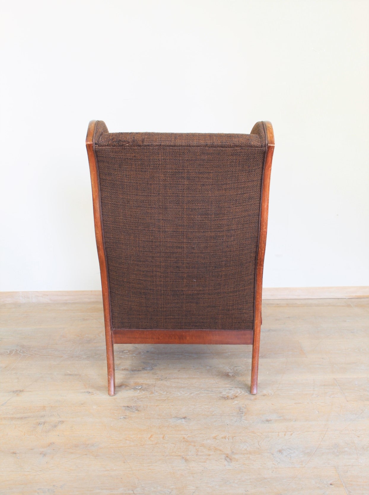 Single Mid Century Danish Wingback Arm Chair