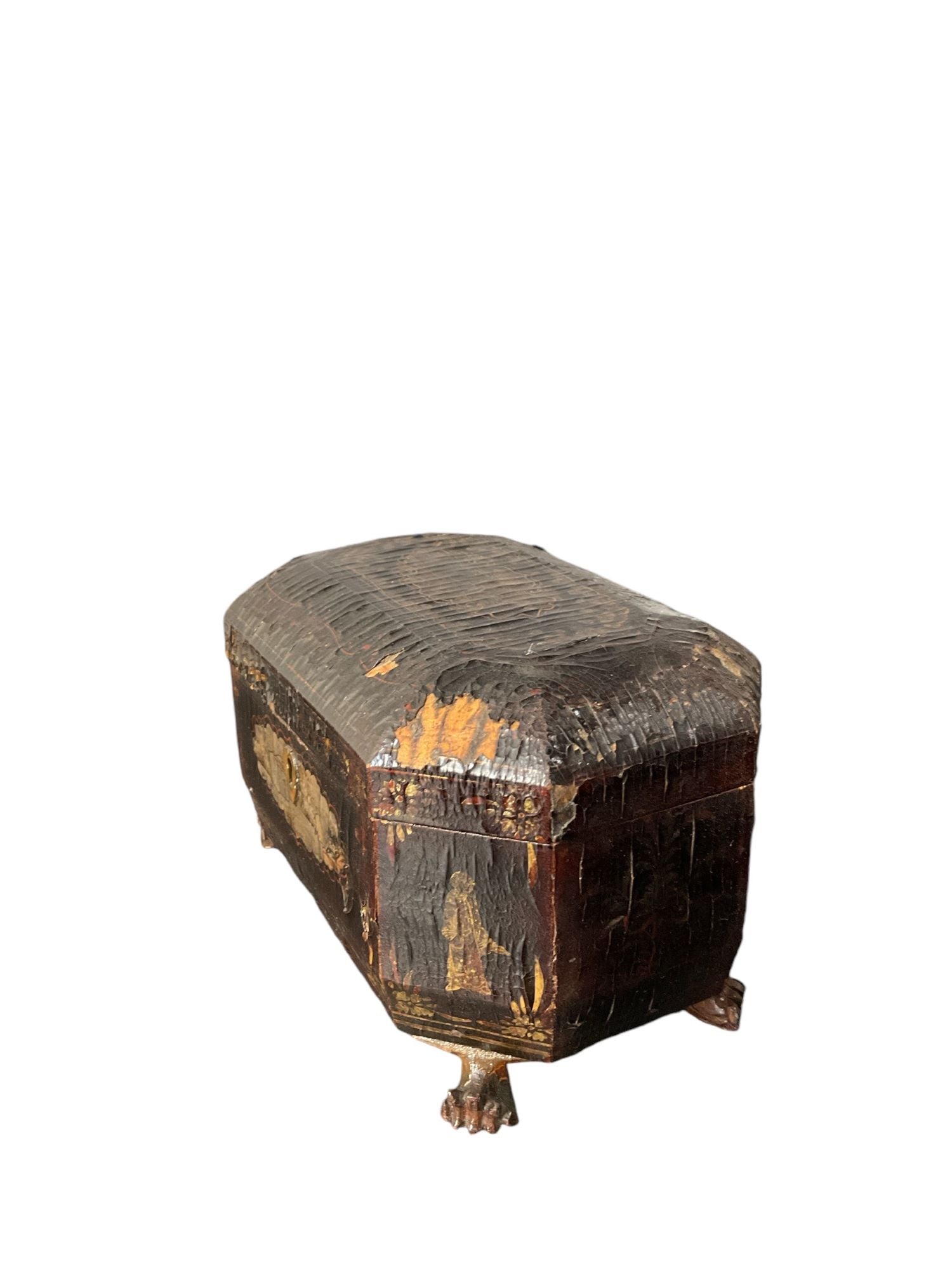 19th Century English Chinoiserie Box