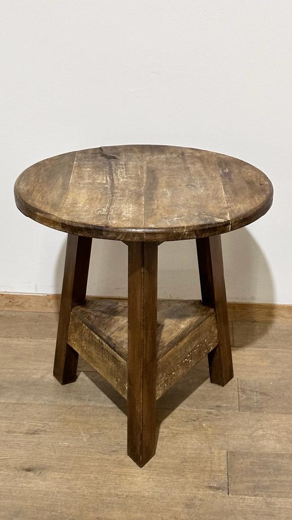 Lucca Studio Adrien Walnut Side Table